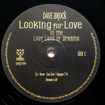 2LP Dave Brock: Looking For Love In The Lost Land Of Dreams