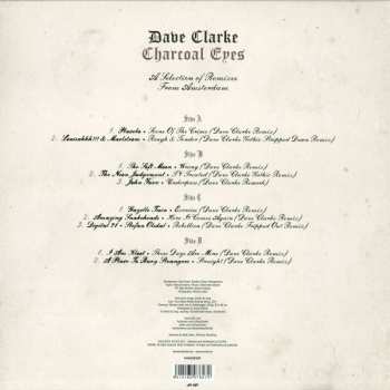 2LP Dave Clarke: Charcoal Eyes (A Selection Of Remixes From Amsterdam) CLR