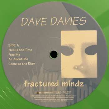 LP Dave Davies: Fractured Mindz CLR