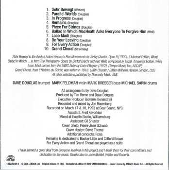 6CD/Doos Dave Douglas: The Complete Remastered Recordings On Black Saint & Soul Note