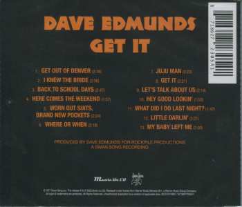 CD Dave Edmunds: Get It