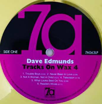 LP Dave Edmunds: Trax On Wax 4 CLR