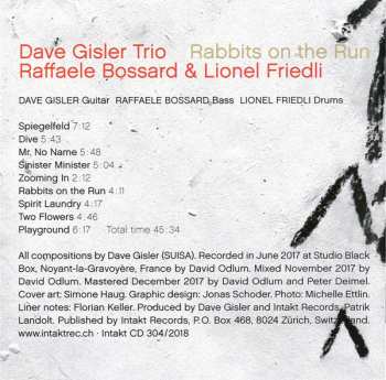 CD Lionel Friedli: Rabbits On The Run