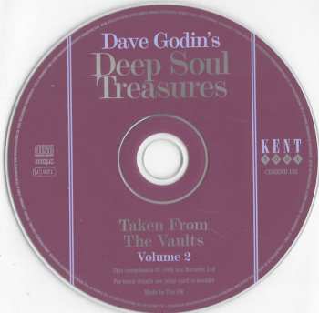 CD Dave Godin: Deep Soul Treasures (Taken From The Vaults...) (Volume 2)
