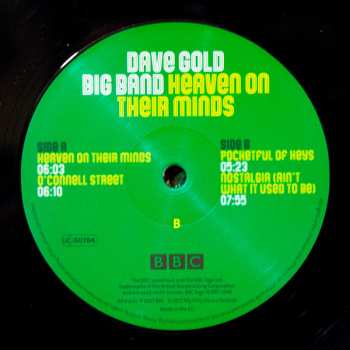 LP Dave Gold Big Band: Heaven On Their Minds LTD
