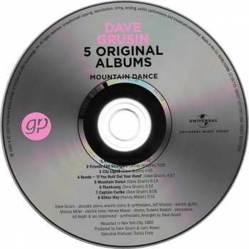 5CD/Doos Dave Grusin: 5 Original Albums