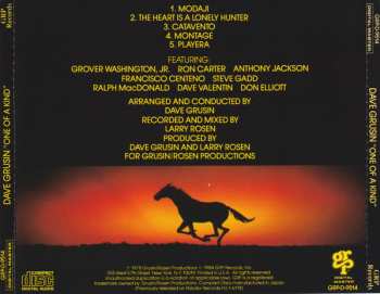 CD Dave Grusin: One Of A Kind