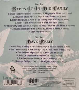 2CD Dave Kelly: Keeps It In The Family ★ Dave Kelly