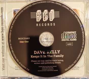 2CD Dave Kelly: Keeps It In The Family ★ Dave Kelly