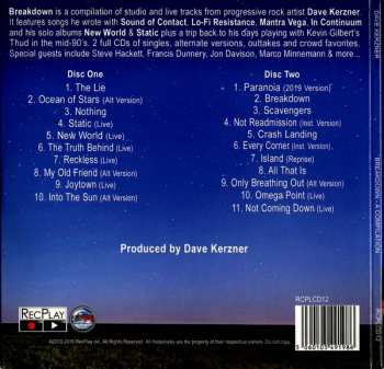 2CD Dave Kerzner: Breakdown - A Compilation 1995-2019