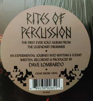 LP Dave Lombardo: Rites Of Percussion CLR