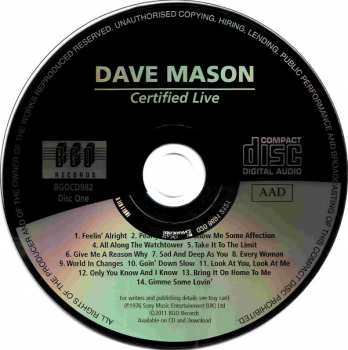 2CD Dave Mason: Certified Live / Let It Flow