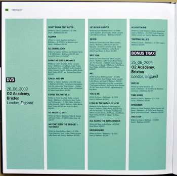 3CD/DVD/Doos Dave Matthews Band: Europe 2009 LTD