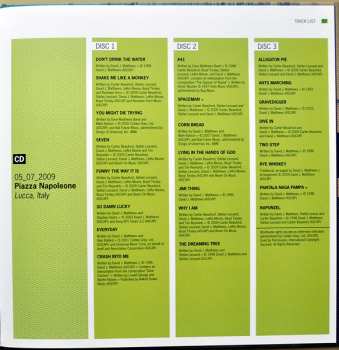 3CD/DVD/Doos Dave Matthews Band: Europe 2009 LTD