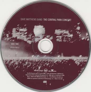 3CD Dave Matthews Band: The Central Park Concert