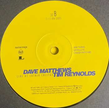 4LP/Doos Dave Matthews: Live At Luther College
