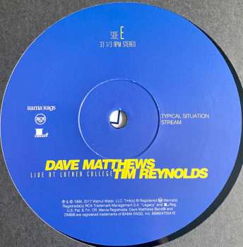 4LP/Doos Dave Matthews: Live At Luther College