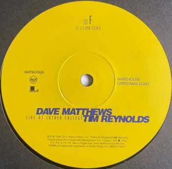 4LP/Doos Dave Matthews: Live At Luther College