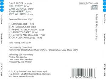CD Dave Scott: Nonchalant