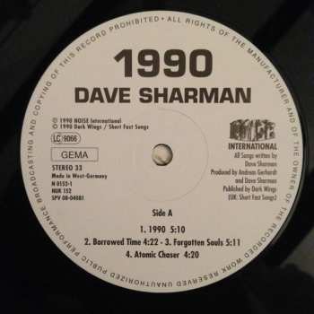 LP Dave Sharman: 1990