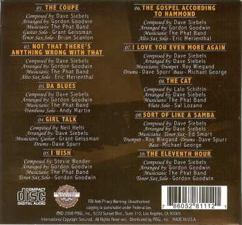 CD Dave Siebels: Dave Siebels With Gordon Goodwin's Big Phat Band