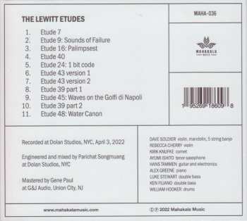 CD William Hooker: The LeWitt Etudes
