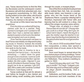 CD Dave Tarras: Yiddish-American Klezmer Music 1925-1956