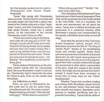 CD Dave Tarras: Yiddish-American Klezmer Music 1925-1956