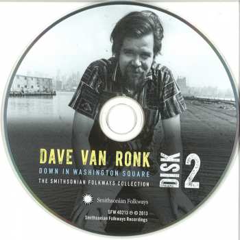 3CD Dave Van Ronk: Down In Washington Square (The Smithsonian Folkways Collection)