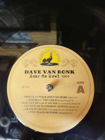 LP Dave Van Ronk: Hear Me Howl - Live 1964 LTD