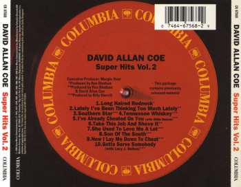 CD David Allan Coe: Super Hits Vol.2