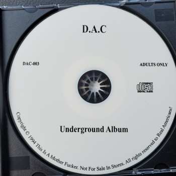CD David Allan Coe: Underground Album