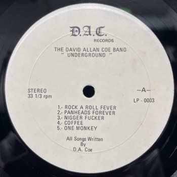 CD David Allan Coe: Underground Album