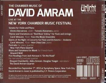 CD Carol Wincenc: The Chamber Music Of David Amram Live At The New York Chamber Music Festival