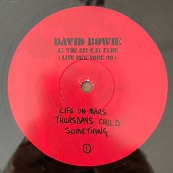 2LP David Bowie: At The Kit Kat Klub (Live New York 99) LTD