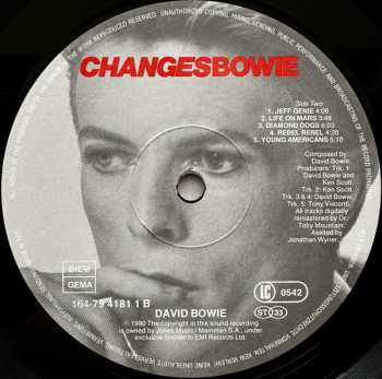 2LP David Bowie: Changesbowie
