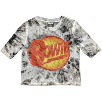 Merch David Bowie: Dames Crop Top Diamond Dogs Logo David Bowie