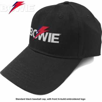 Merch David Bowie: Pet met klep Aladdin Sane Bolt Logo David Bowie