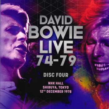 4CD/Doos David Bowie: Live 74-79
