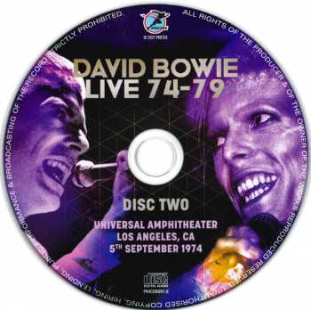 4CD/Doos David Bowie: Live 74-79