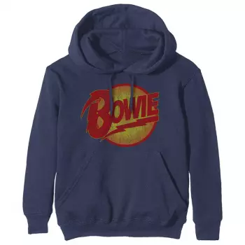 Hoodie Vintage Diamond Dogs Logo David Bowie 