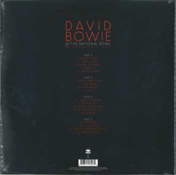 2LP David Bowie: At The National Bowl (UK Broadcast 1990) CLR