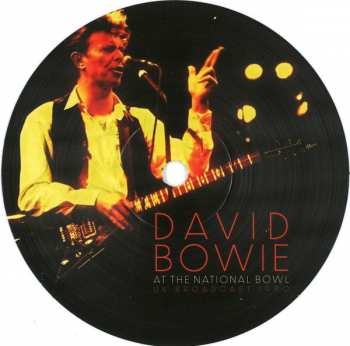 2LP David Bowie: At The National Bowl (UK Broadcast 1990) CLR