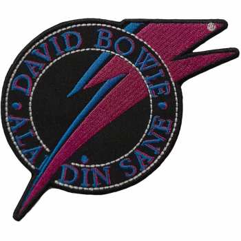 Merch David Bowie: Patch Aladdin Sane
