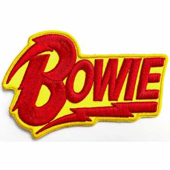 Merch David Bowie: Patch Diamond Dogs 3d Logo David Bowie