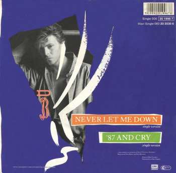 SP David Bowie: Never Let Me Down (Single Version)