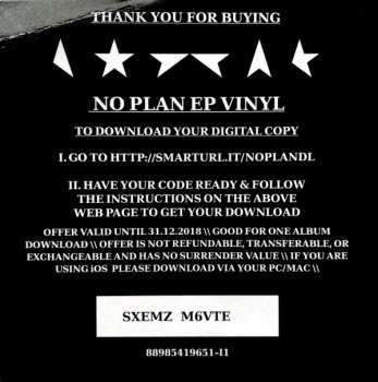 LP David Bowie: No Plan EP
