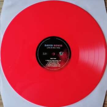 2LP David Bowie: Live in Rio 1990 LTD | NUM | CLR