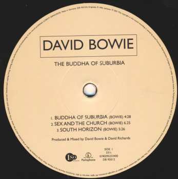 2LP David Bowie: The Buddha Of Suburbia