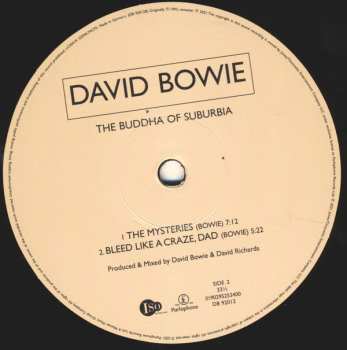 2LP David Bowie: The Buddha Of Suburbia